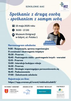 Warsztaty „Spotkanie z drugą osobą – spotkaniem z samym sobą”