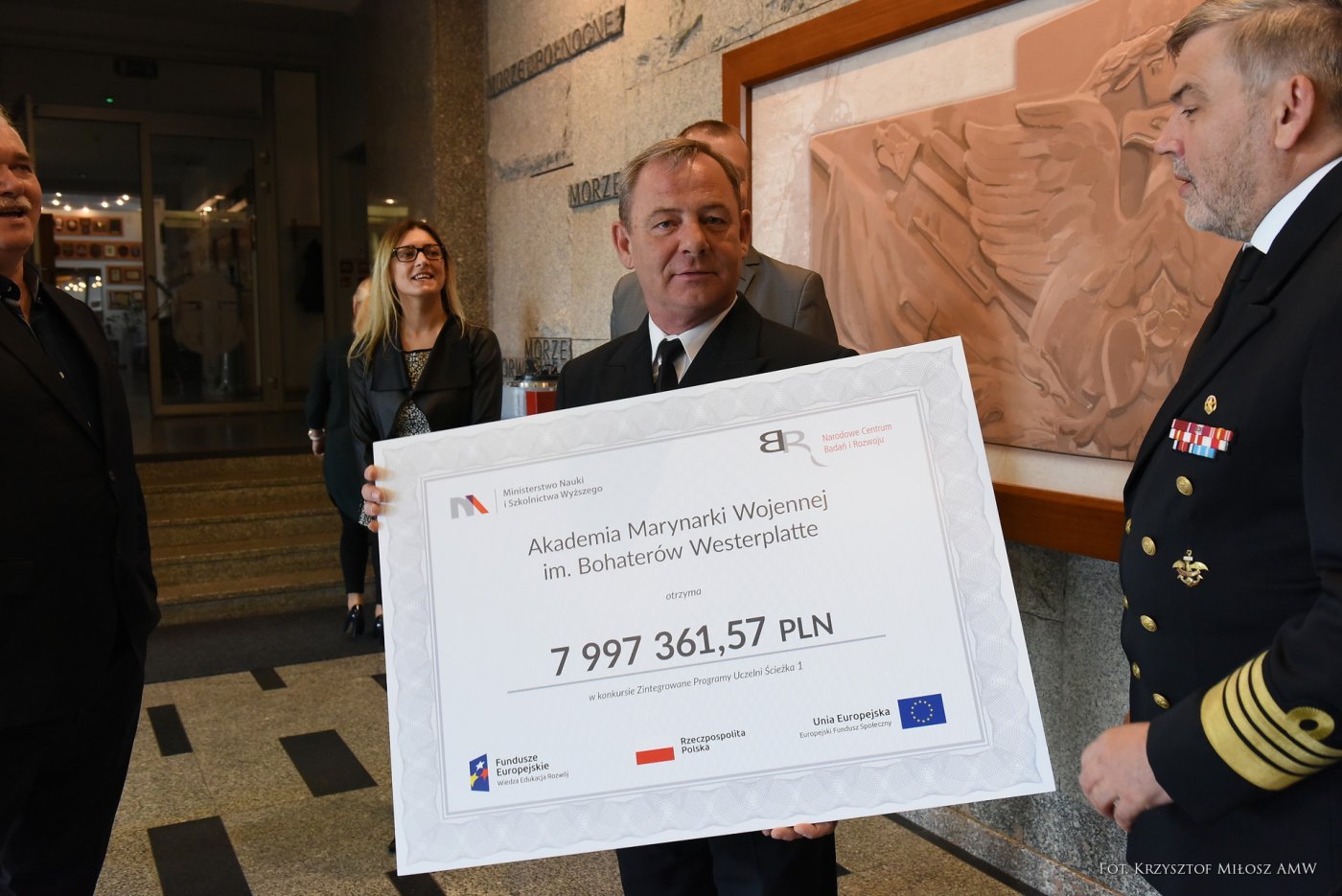 Blisko 8 milionów złotych unijnego dofinansowania pomoże w kształceniu studentów AMW, fot. Krzysztof Miłosz