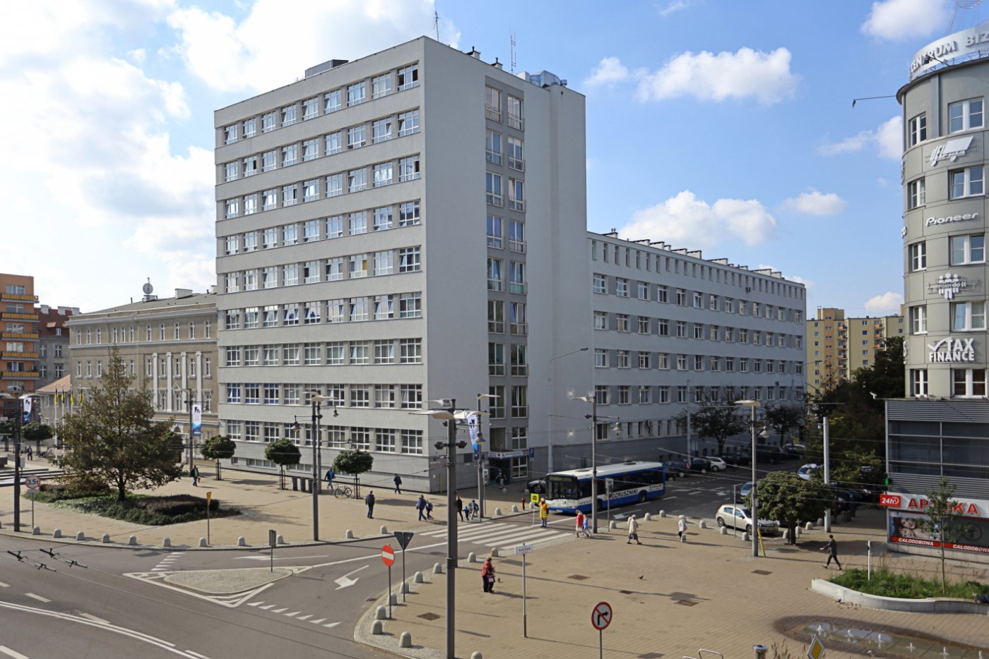 Budynek szpitala przy placu Kaszubskim
