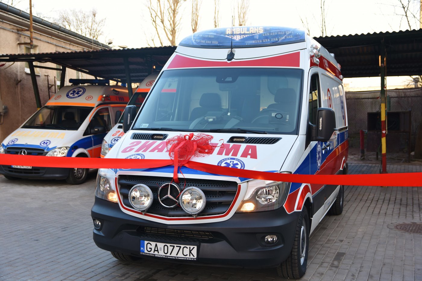 Mercedes Sprinter 319 - nowy ambulans Miejskiej Stacji Pogotowia Ratunkowego // fot. Jan Ziarnicki