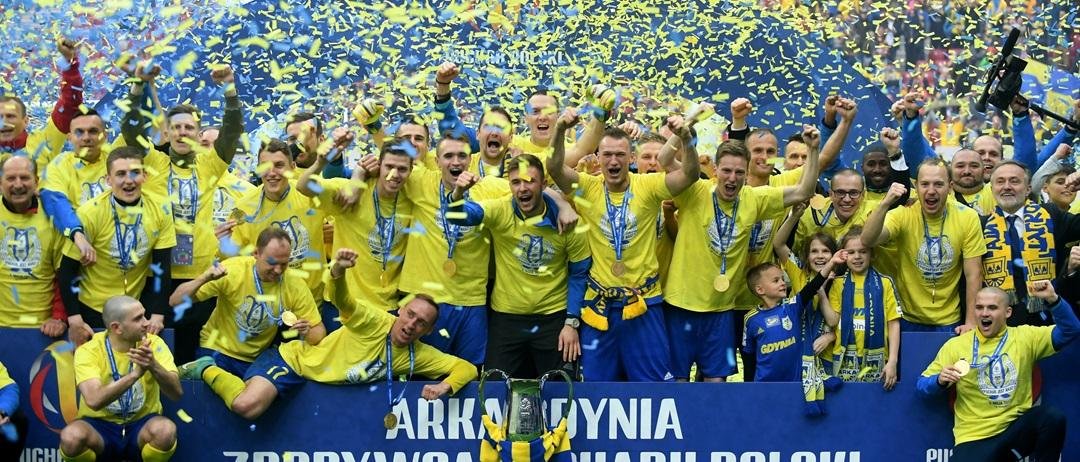 Arka Gdynia Zdobywca Pucharu Polski // www.pap.pl