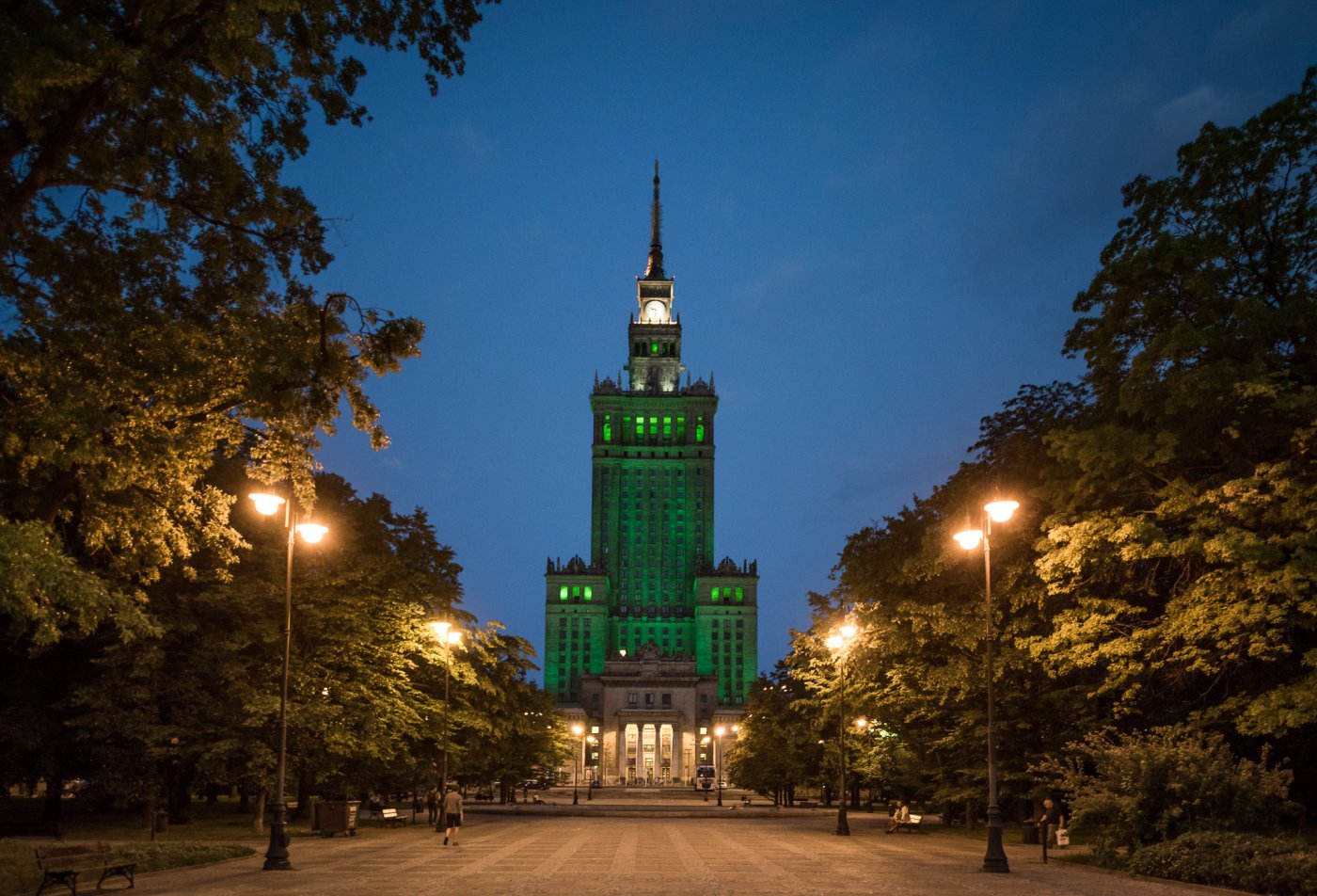 Dzisiaj budynki użyteczności publicznej podświetlone zostaną na zielono, fot. mat. prasowe. 