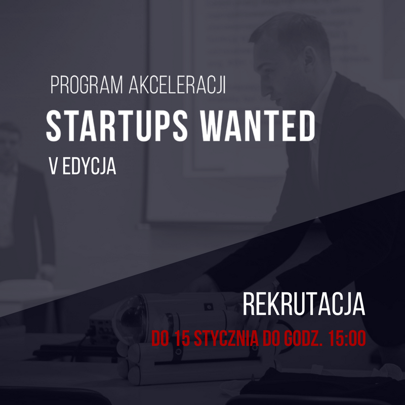 Startups Wanted.