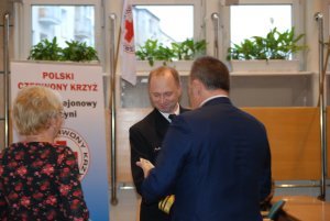Wyróżnieni odznaczeniem „Zasłużonego dla krwiodawstwa w Gdyni” nadawanego przez Kapitułę – Zarząd Rejonowy PCK w Gdyni