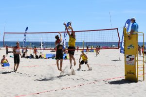 Akademickie Mistrzostwa Polski w Siatkówce Plażowej na gdyńskiej plaży / fot. Dorota Nelke