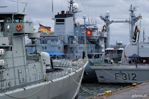 Wizyta zespołu okrętów Stałych Sił Morskich NATO - SNMG1 w Gdyni // fot. Dawid Linkowski
