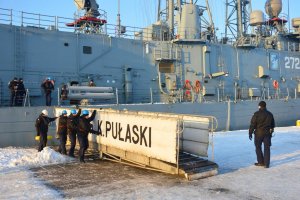 ORP „Gen. K. Pułaski” wypłynął na arktyczne manewry // fot. Sławomir J. Lipiecki