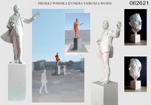 Pomnik Tadeusza Wendy - I miejsce w konkursie 
