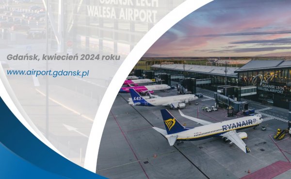 Port lotniczy Lecha Wałęsy obsłużył już 1,2 mln pasażerów