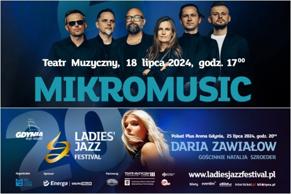 Daria Zawiałow i Mikromusic wystąpią w Gdyni