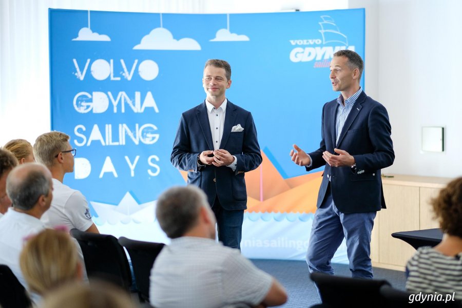 Konferencja podsumowująca 18. edycję Volvo Gdynia Sailing Days fot. Dawid Linkowski