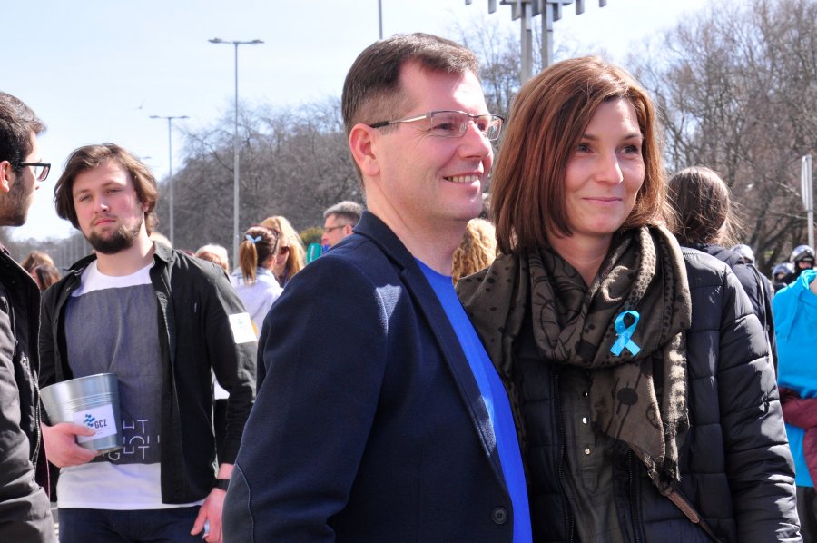 "Niebieski Marsz dla Autyzmu" przeszedł przez Gdynię // fot. Magdalena Czernek