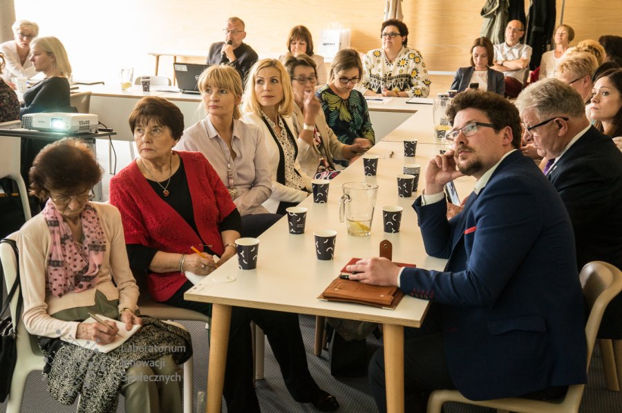 Posłowie rozmawiali w Gdyni o polityce senioralnej fot. Laboratorium Innowacji Społecznych 