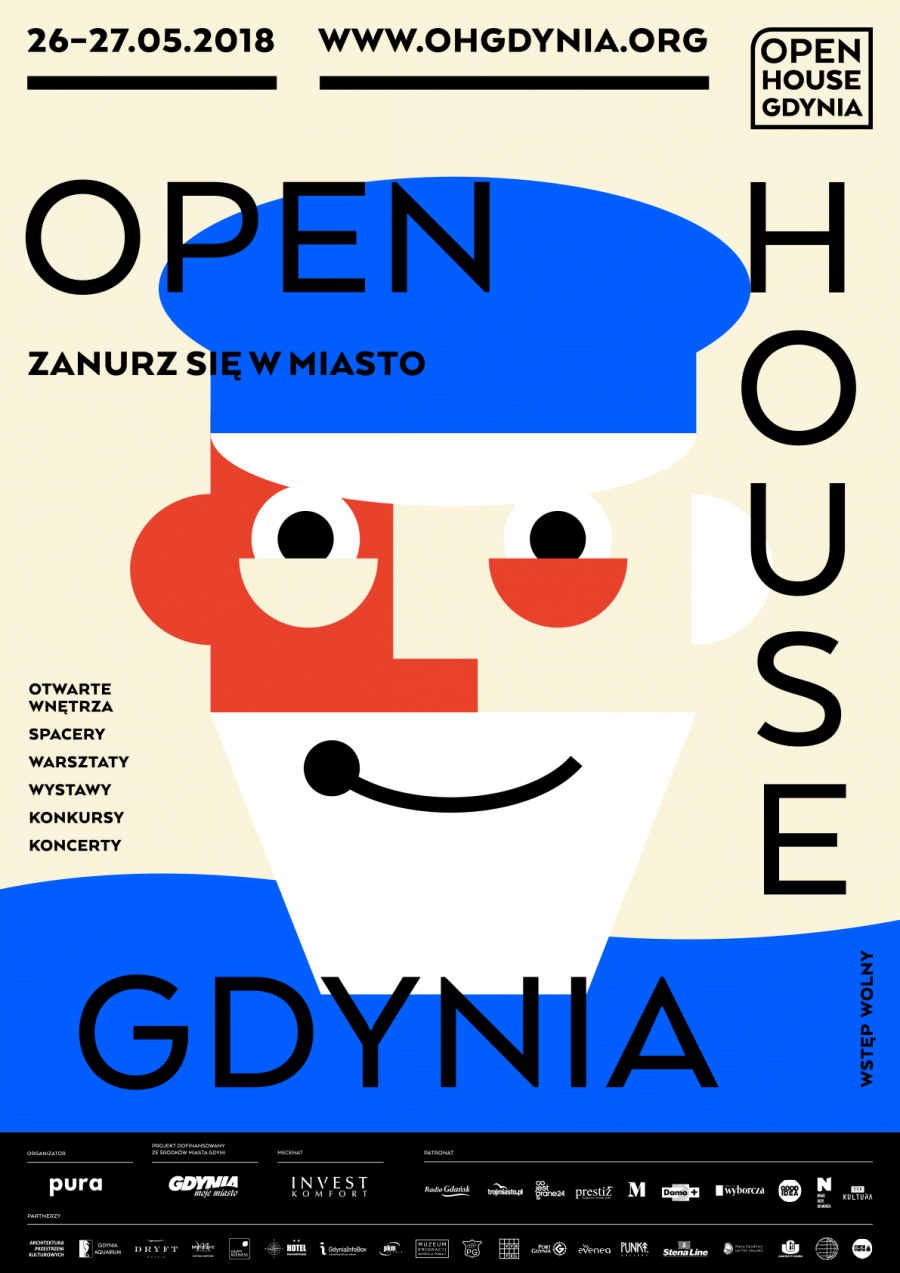 Open House Gdynia 2018 - plakat