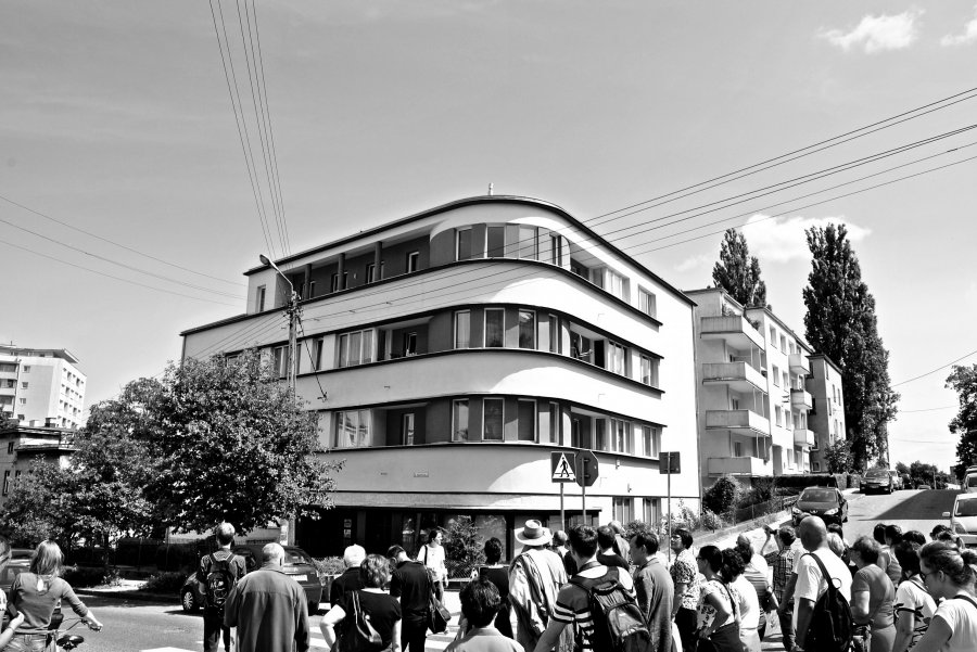 Punkt odniesienia Gdynia, lipiec 2013 Nikon D3000 Wyróżnienie w konkursie Gdyński Modernizm w Obiektywie (2014), fot. Dariusz Sobiecki 