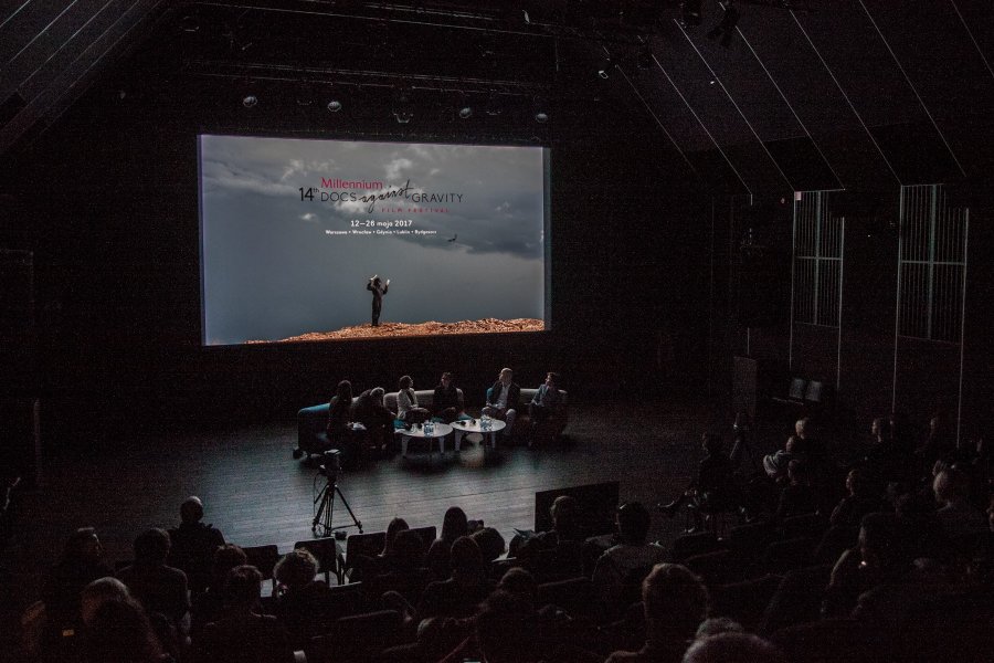 Konferencja w Warszawie, na której ogłoszono konkursowe filmy // fot. Kamila Szuba