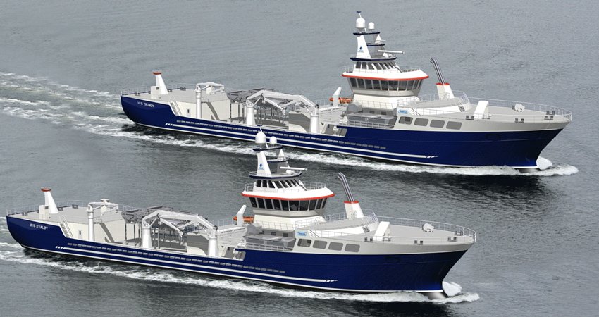 Wizualizacje Aqua Tromøy i Aqua Kvaløy - jednostek, które buduje stocznia Crist, fot. www.dess-acs.no