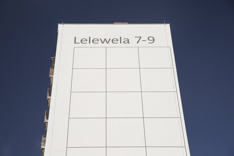 Nowa elewacja przy ulicy Lelewela, fot. Traffic Design