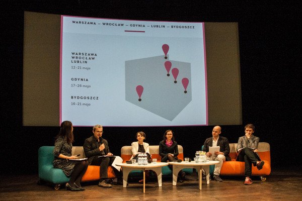 Konferencja w Warszawie, na której ogłoszono konkursowe filmy // fot. Kamila Szuba