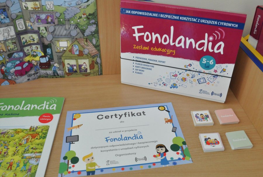 Materiały dydaktyczne "Fonolandia" // fot. Magdalena Czernek