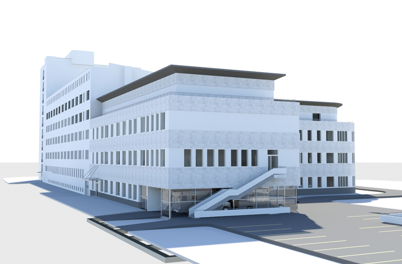 Projekt Szpitalnego Oddziału Ratunkowego Szpitala św. Wincentego a Paulo w Gdyni po remoncie