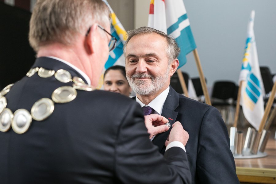 Prezydent Wojciech Szczurek otrzymał Platynowy Medal im. Jana Kilińskiego