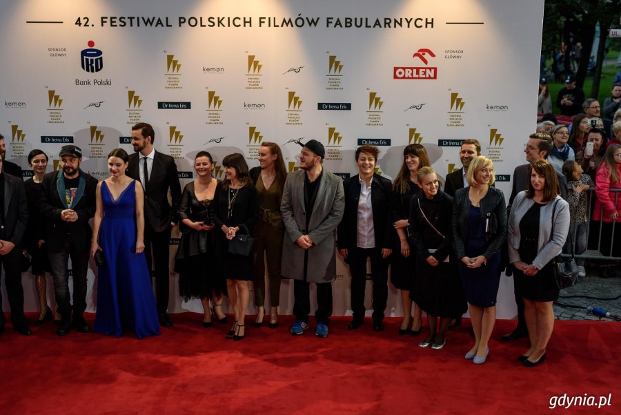 Czerwony dywan 42. Festiwalu Polskich Filmów Fabularnych w Gdyni fot. Dawid Linkowski