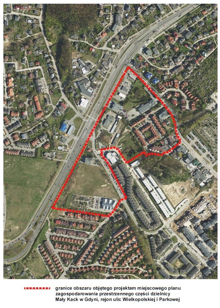 Miej wpływ na zmiany zachodzące w Małym Kacku, rejon ulic Wielkopolskiej i Parkowej // Biuro Planowania Przestrzennego Miasta Gdyni