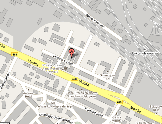 MAPA dojazd