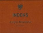 Indeks Justyny Kowalczyk - okładka