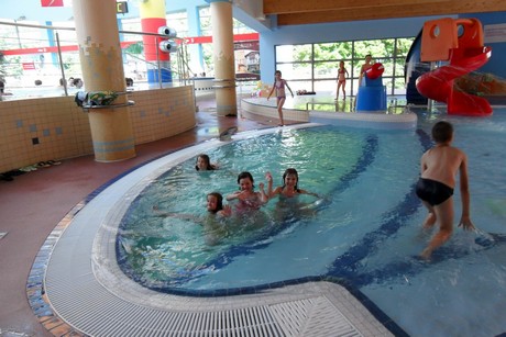 Dzieci z Łazisk w Aquaparku