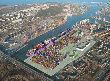 Nowe Nabrzeże Bułgarskie zostanie oddane do eksploatacji w połowie 2012 r.