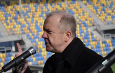 Uroczystość - oddania do użytku Miejskiego Stadionu Piłkarskiego - wiceprezydent Marek Stępa, fot.: Dorota Nelke