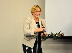 Laureatka 10. edycji konkursu Nauczyciel Roku, organizowanego przez Klub Rotary Gdynia / fot. Dorota Nelke