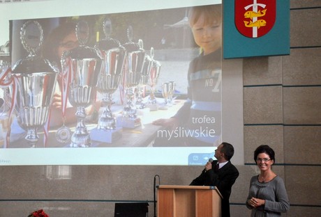prezentacja gdyńskiego Klubu Sportowego Niesłyszących MEWA, fot.: Dorota Nelke