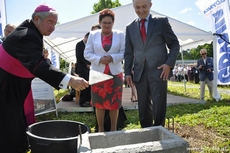 Uroczyste wmurowania kamienia węgielnego pod budowę stacjonarnego hospicjum dla dzieci w Gdyni, fot. Dorota Nelke