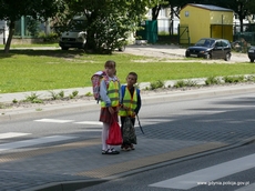 Gdyńscy policjanci rozpoczęli działania "Bezpieczna droga do szkoły"