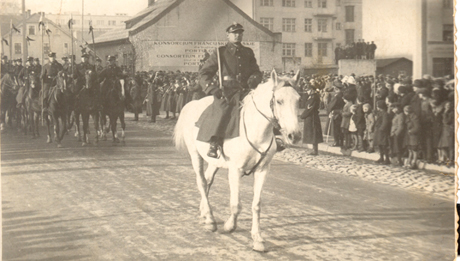 Parada Niepodległości w 1938 roku, źródło: Muzeum Miasta Gdyni