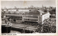 Dworzec Morski - zdjęcie ze zbiorów Muzeum Miasta Gdyni