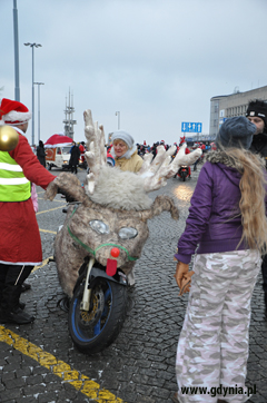 Mikołaje na motocyklach 2012 Fot. Małgorzata Omachel Kwidzińska