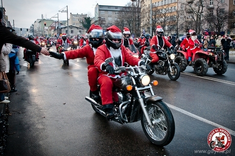 10. Parada Mikołajów na motocyklach