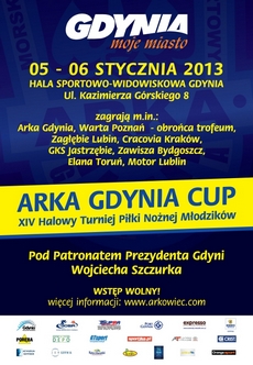 Arka Gdynia Cup 2013 - plakat