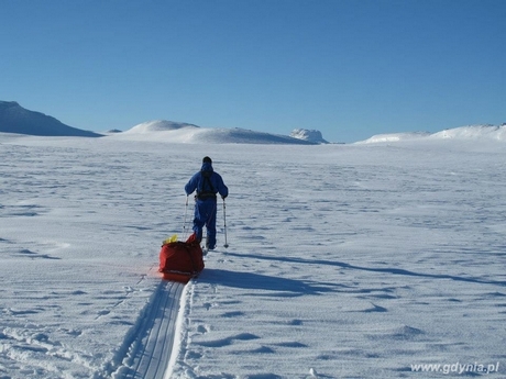 Damian Laskowski, miłośnik Skandynawii i turystyki górskiej na ekspedycji Hardangervidda