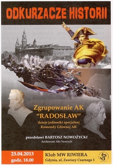 "Odkurzacze historii" o Zgrupowaniu AK "Radosław"