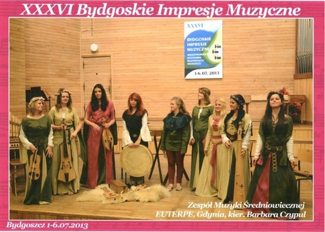 Zespół Muzyki Średniowiecznej EUTERPE, fot. www.palac-bydgoszcz.pl