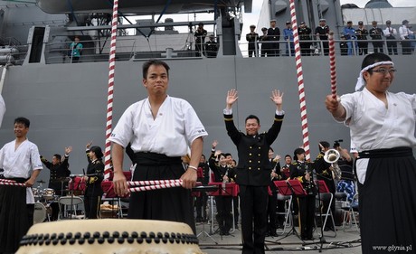 Występ Orkiestry Morskich Sił Samoobrony Japonii / fot. Dorota Nelke