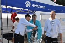 Alexander Meyer na mecie BCT Gdynia Marathon, fot. Michał Kowalski