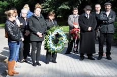 Odsłonięcie tablicy pamięci Żydów z Gdyni zamordowanych przez niemieckich ludobójców, fot. Michał Kowalski