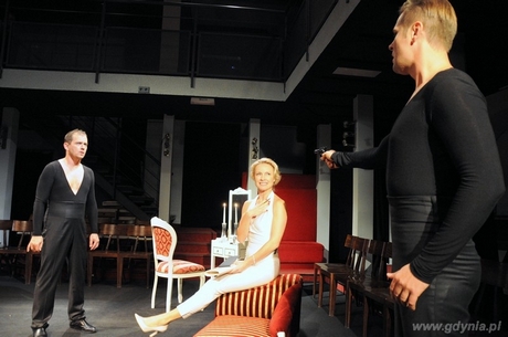 Pokojówki - próba w Teatrze Miejskim w Gdyni, fot. Dorota Nelke