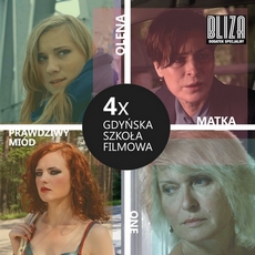 Okładka płyty DVD „4 x Gdyńska Szkoła Filmowa
